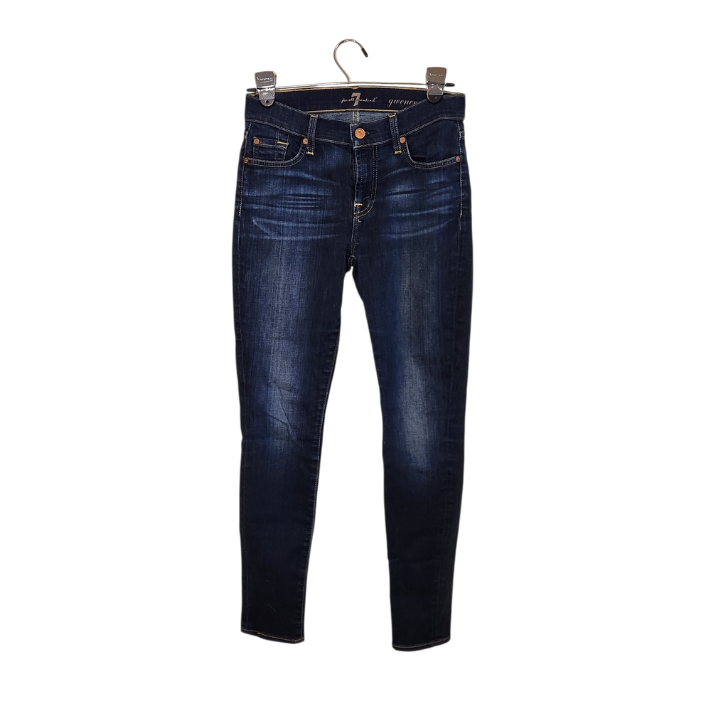 7 For All Mankind Indigo Skinny Jeans